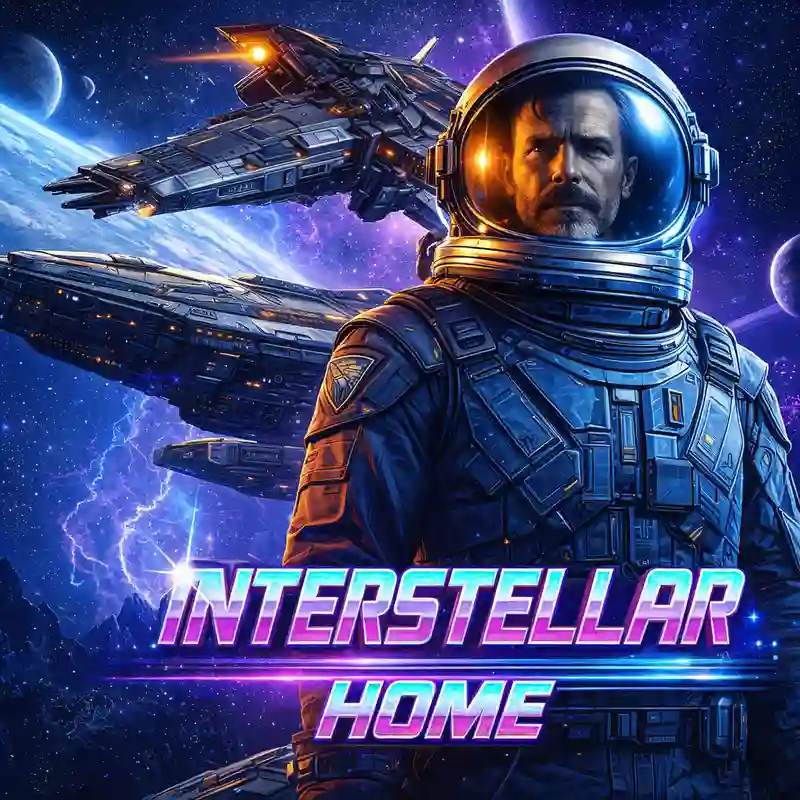 Interstellar Home Slot Game Banner